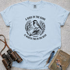 A Bird In The Hand T-Shirt — chambray
