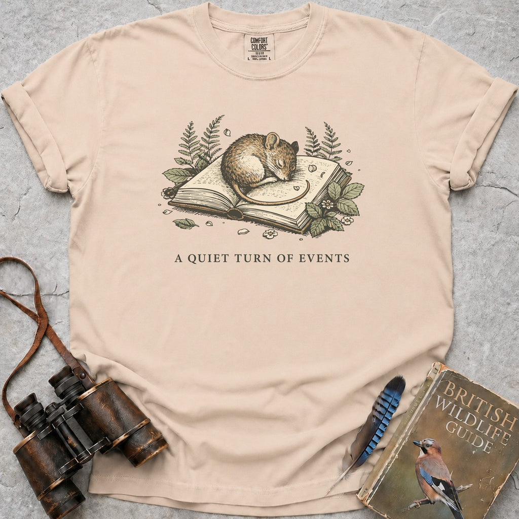 A Quiet Turn Of Events T-Shirt — ivory