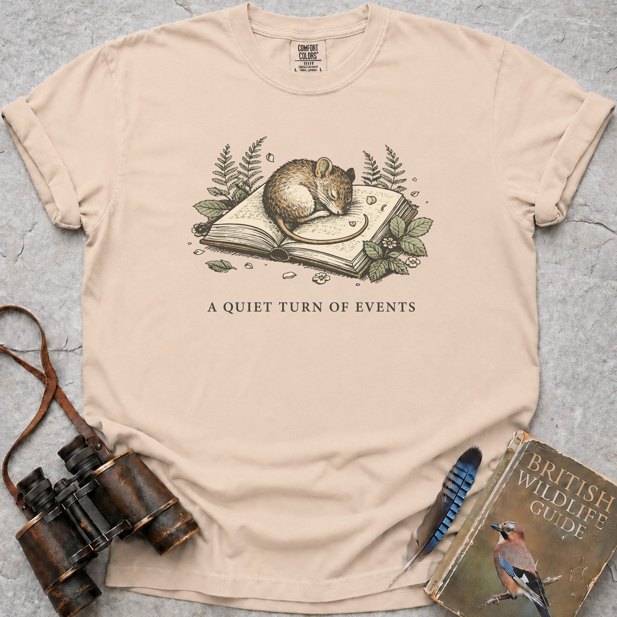 A Quiet Turn Of Events T-Shirt — ivory
