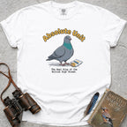 Absolute Unit Pigeon T-Shirt — white