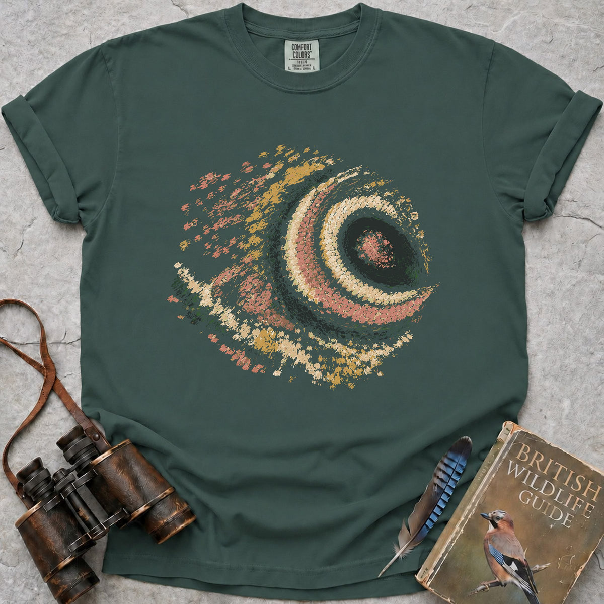 abstract-moth-wing — blue spruce