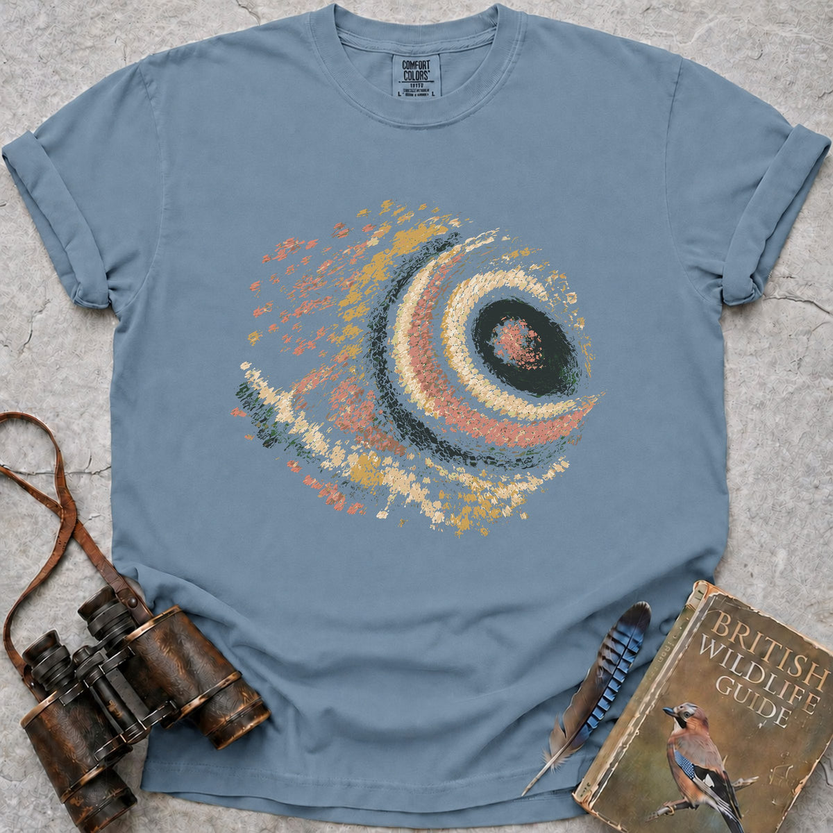 abstract-moth-wing — ice blue