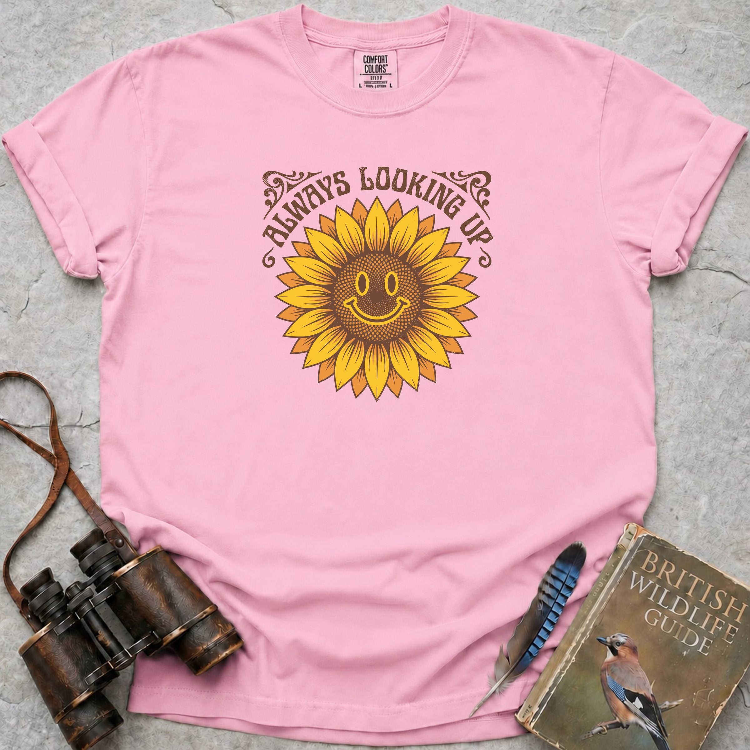 Always Looking Up Sunflower T-Shirt — blossom