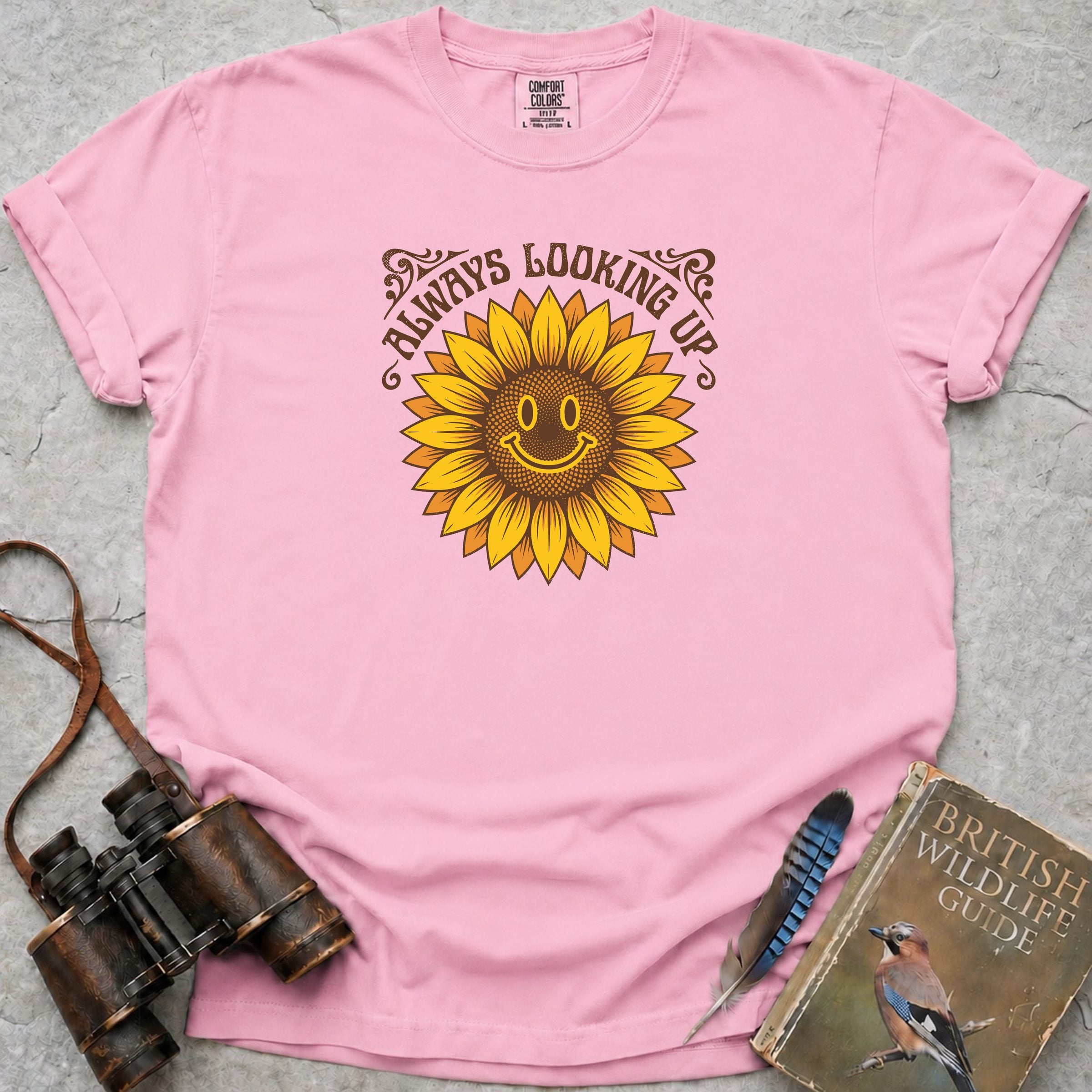 Always Looking Up Sunflower T-Shirt — blossom