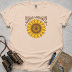 Always Looking Up Sunflower T-Shirt — ivory