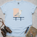 Attentive Seagull T-Shirt — chambray