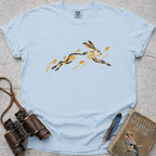 autumn-hare-leap — chambray