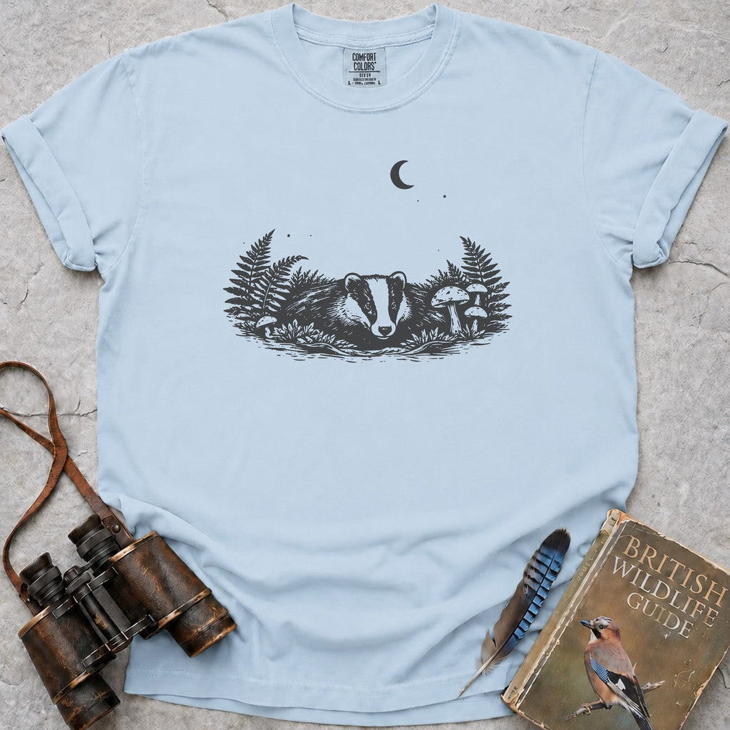 Badger Sett T-Shirt — chambray