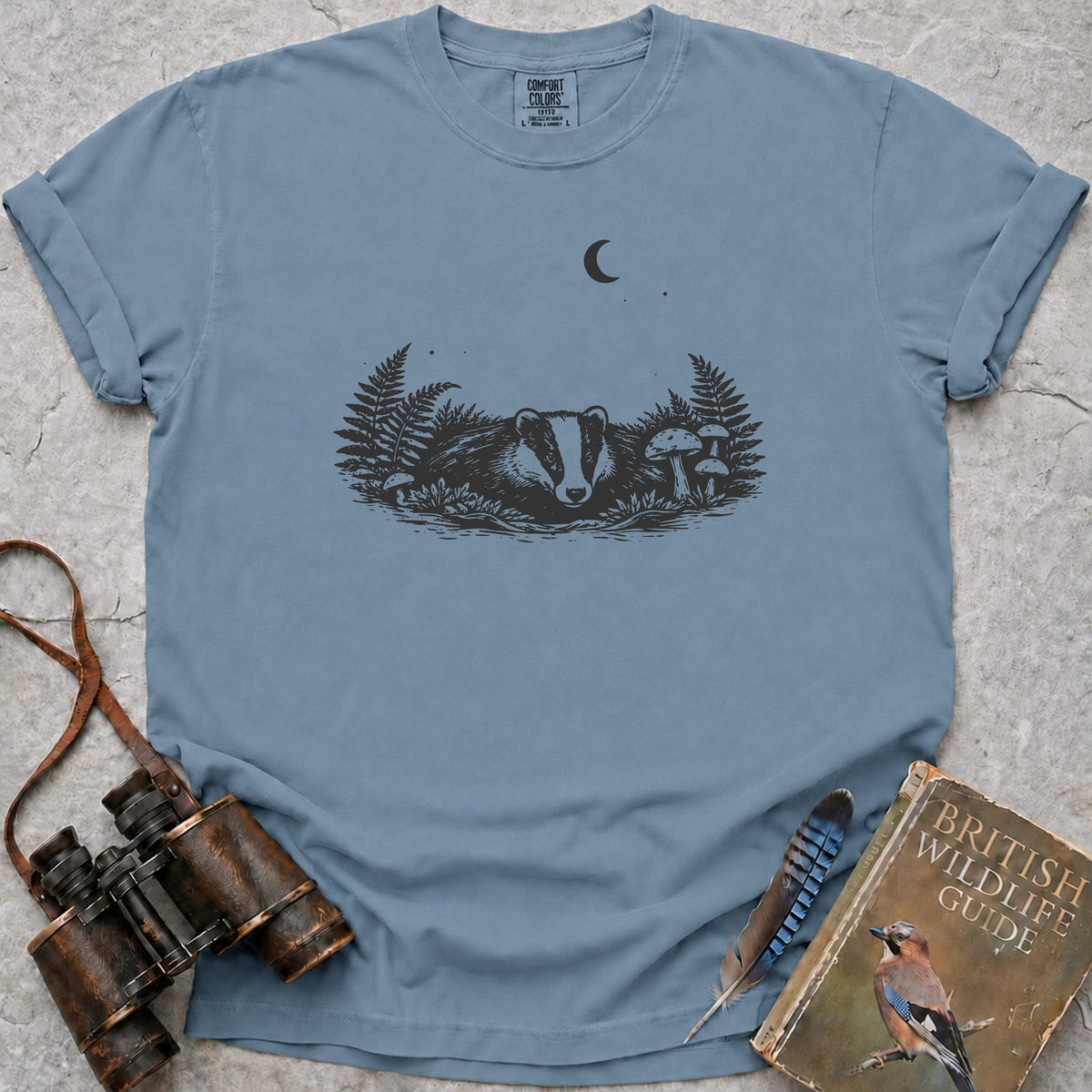 badger-sett — ice blue