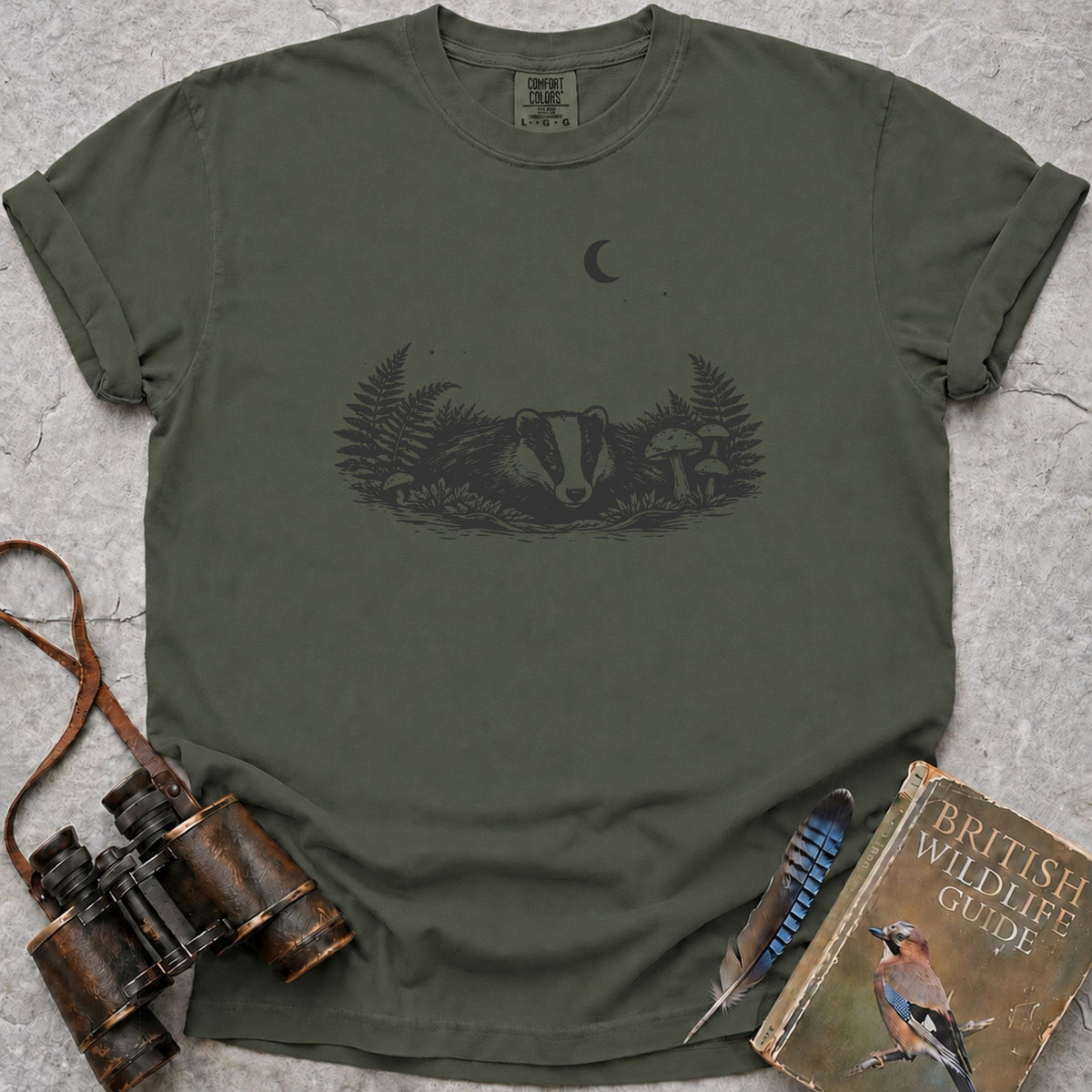 badger-sett — moss
