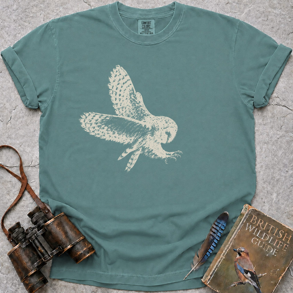 barn-owl-flight — seafoam