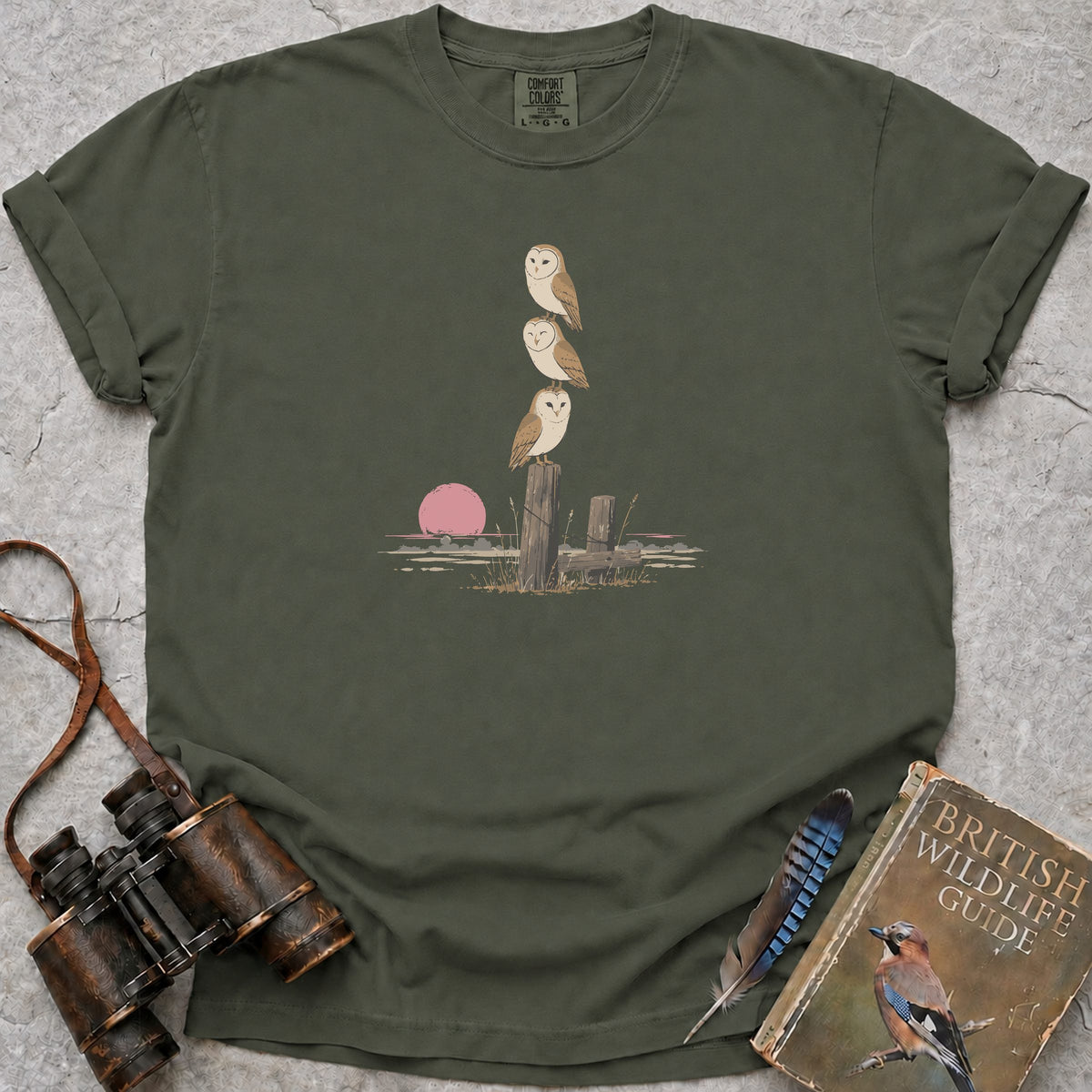 barn-owl-trio — moss