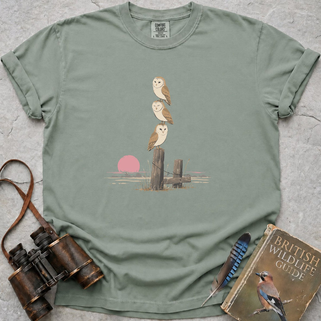 Barn Owl Trio T-Shirt