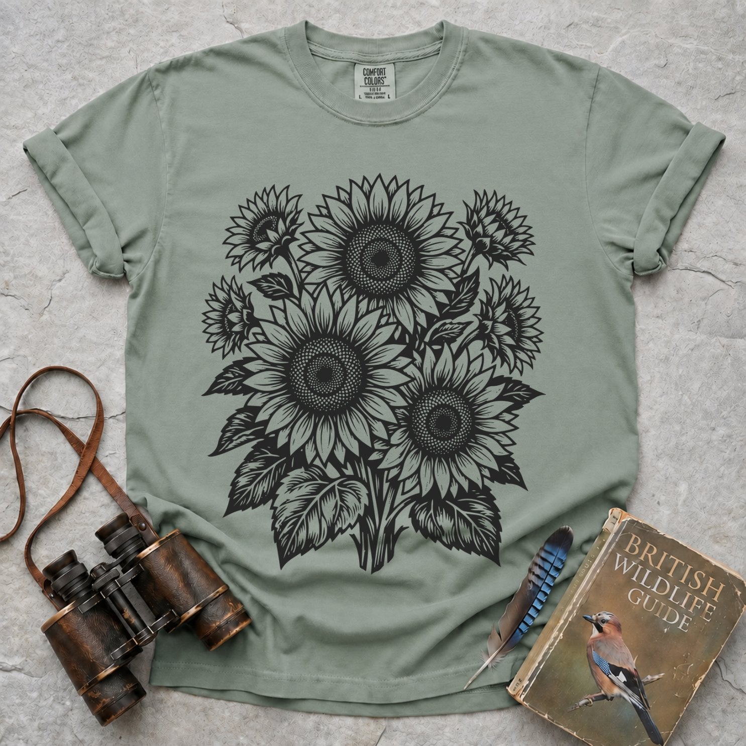 Ornate Sunflowers T-Shirt