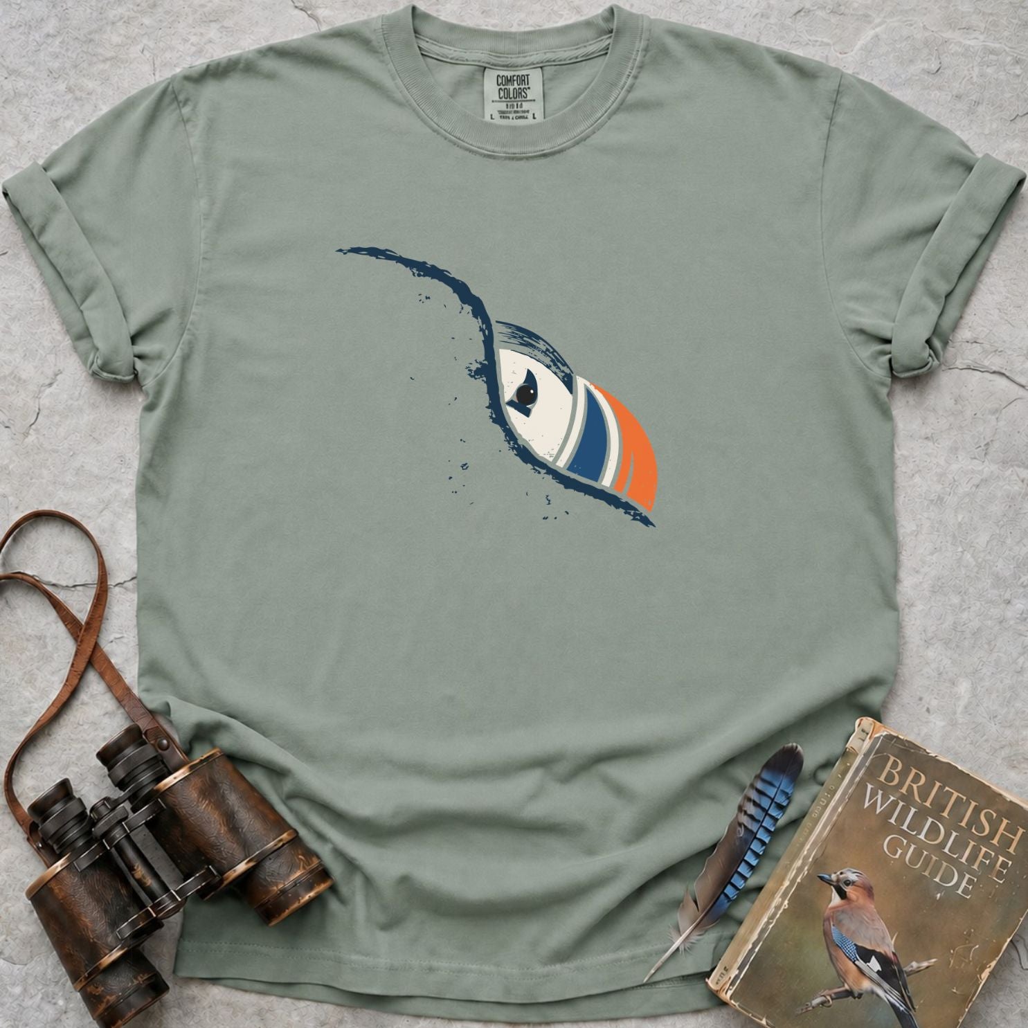 Peeping Puffin T-Shirt