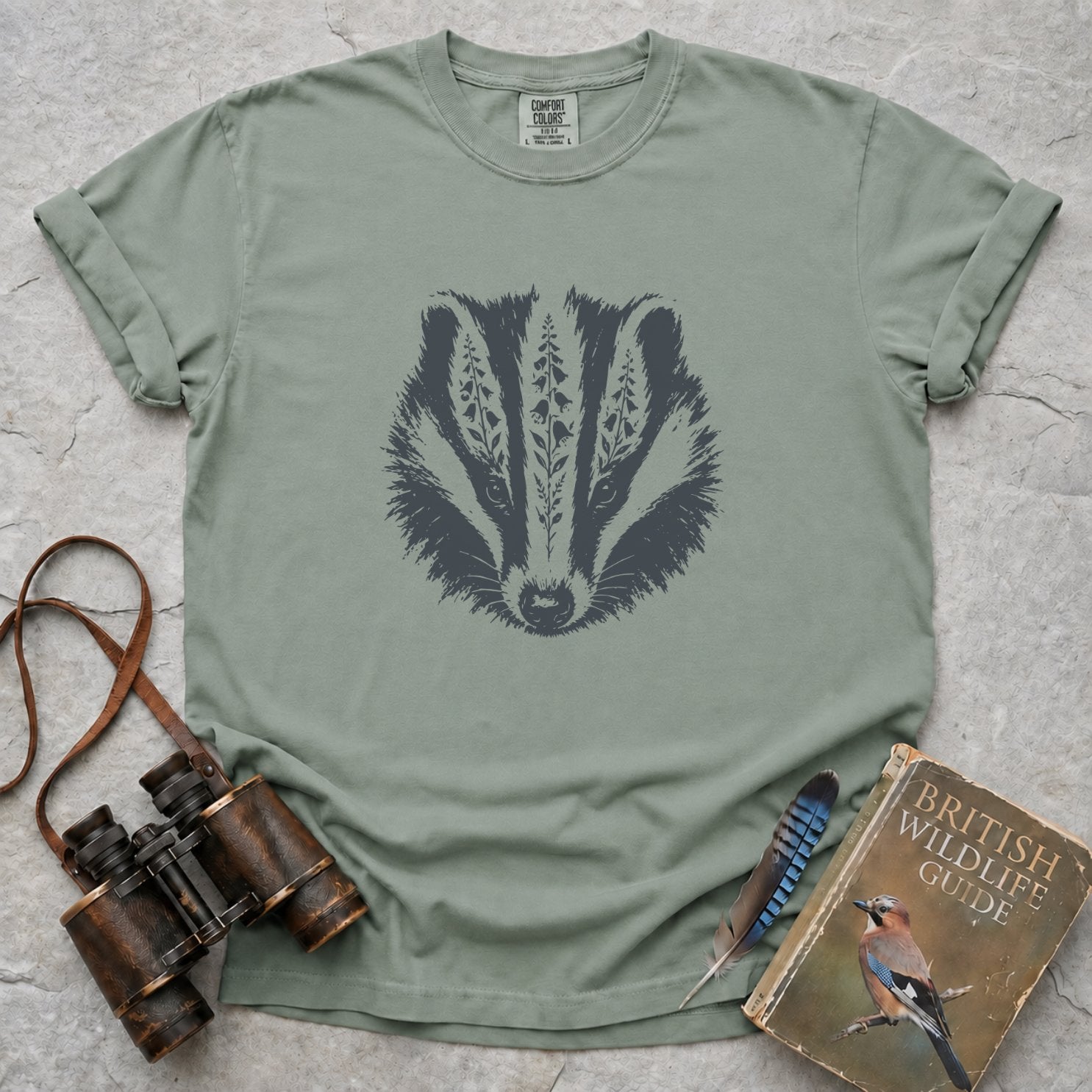 Bluebell Badger T-Shirt