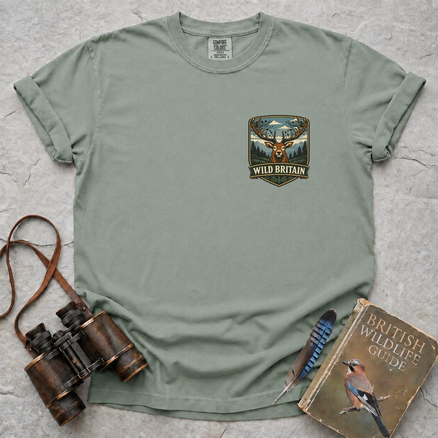 Wild Britain Badge T-Shirt