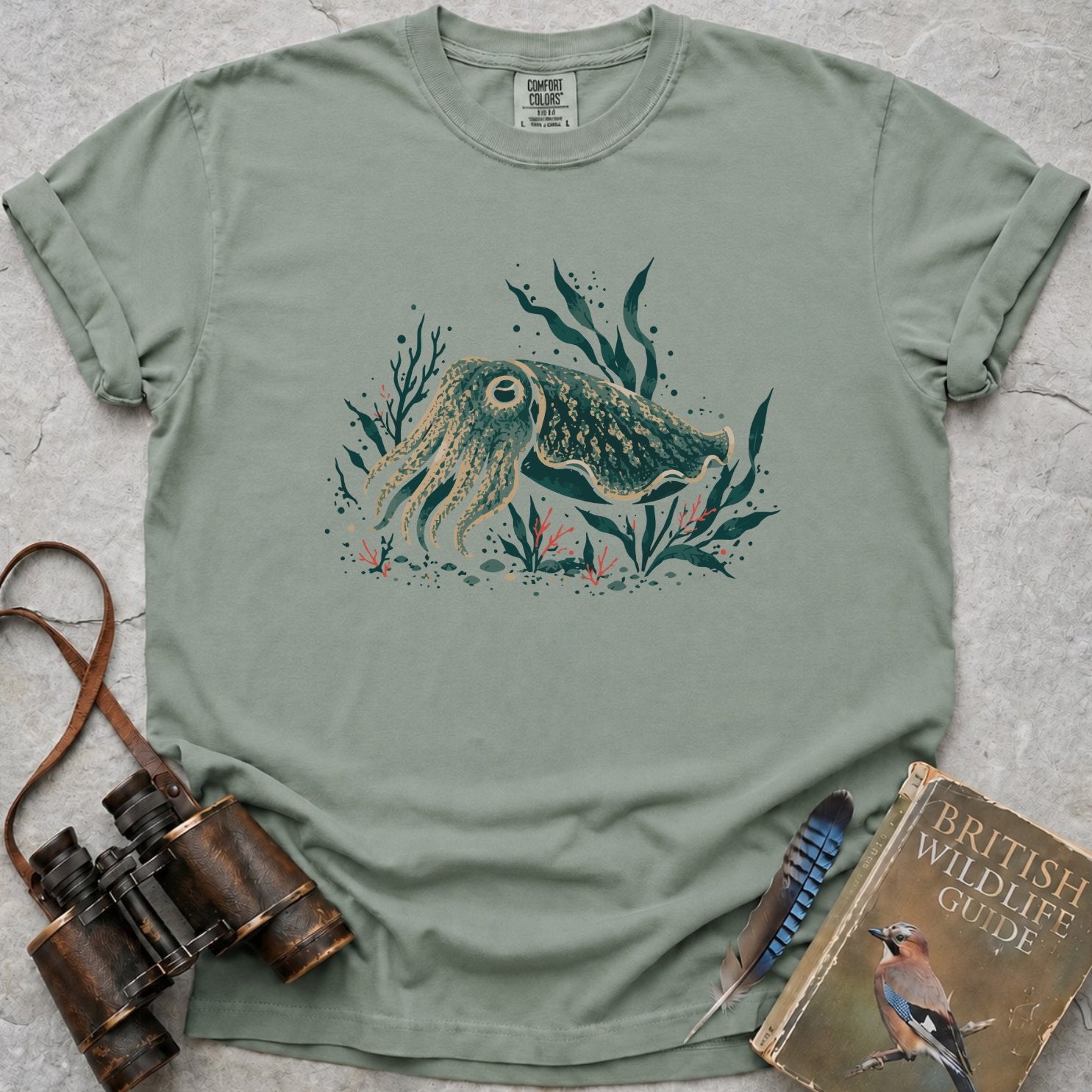 Curious Cuttlefish T-Shirt