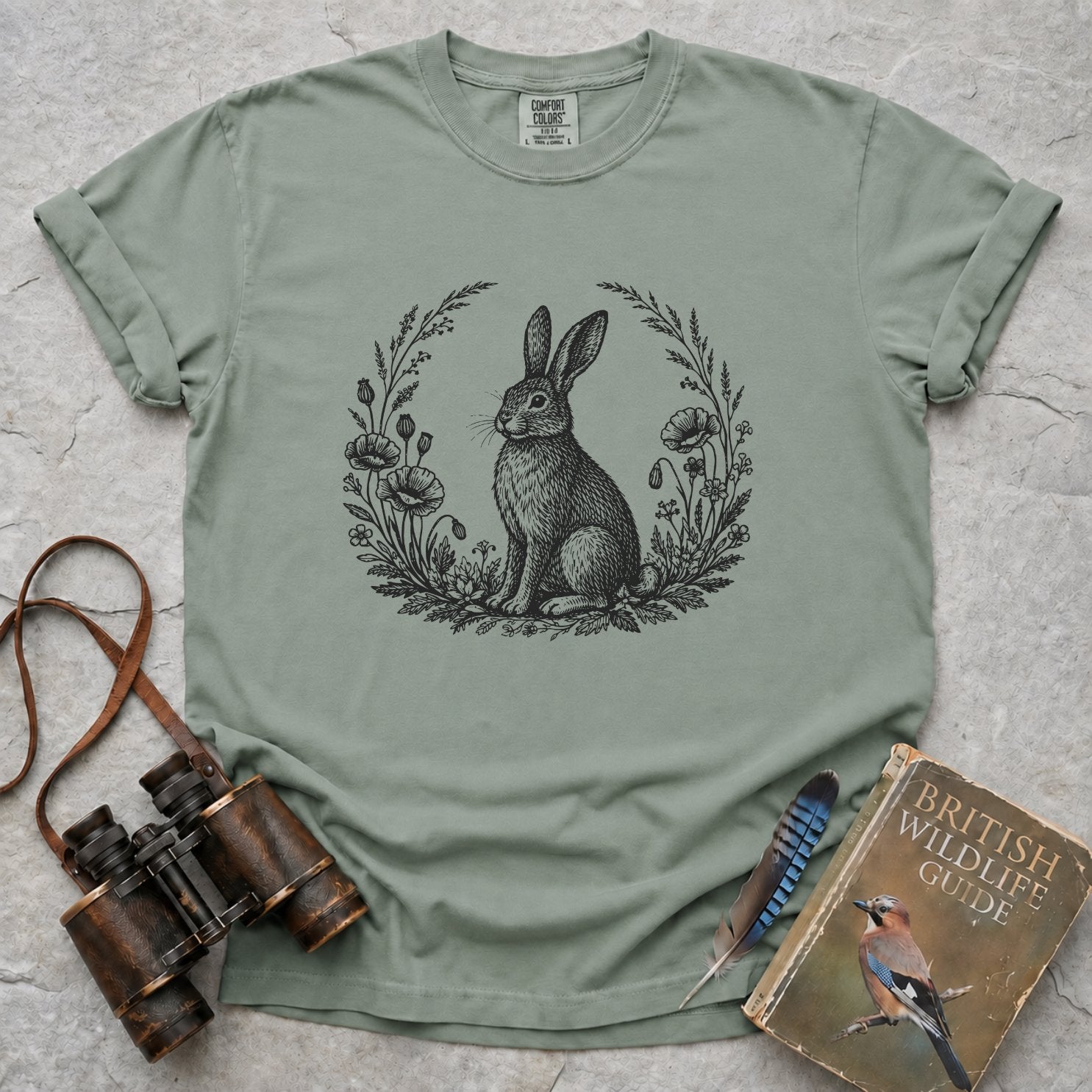 Vintage Woodland Hare T-Shirt
