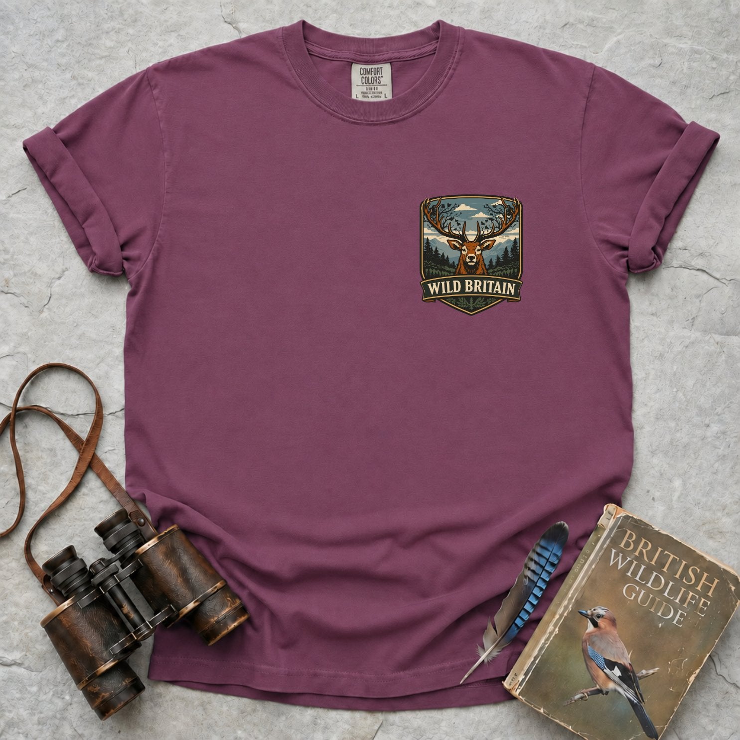 Wild Britain Badge T-Shirt