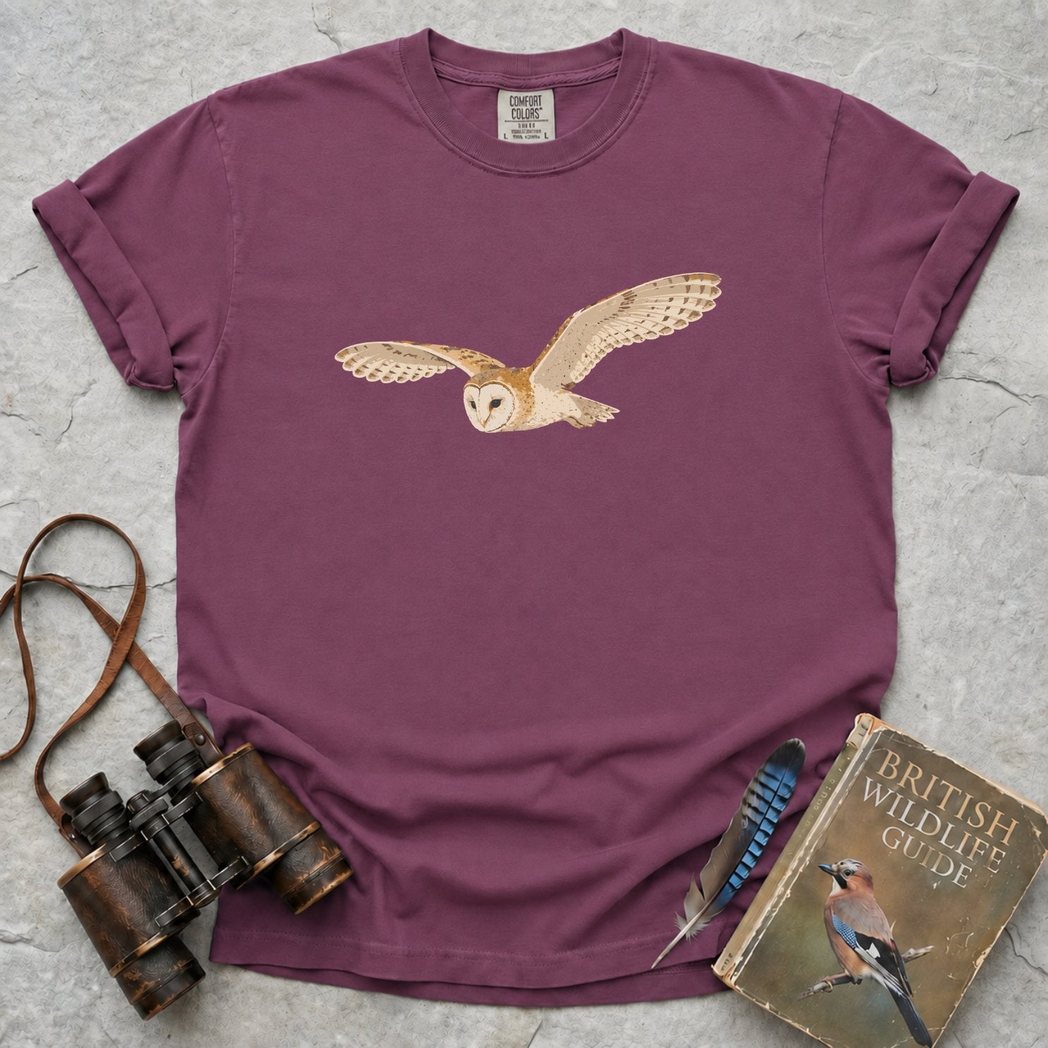 Soaring Barn Owl T-Shirt