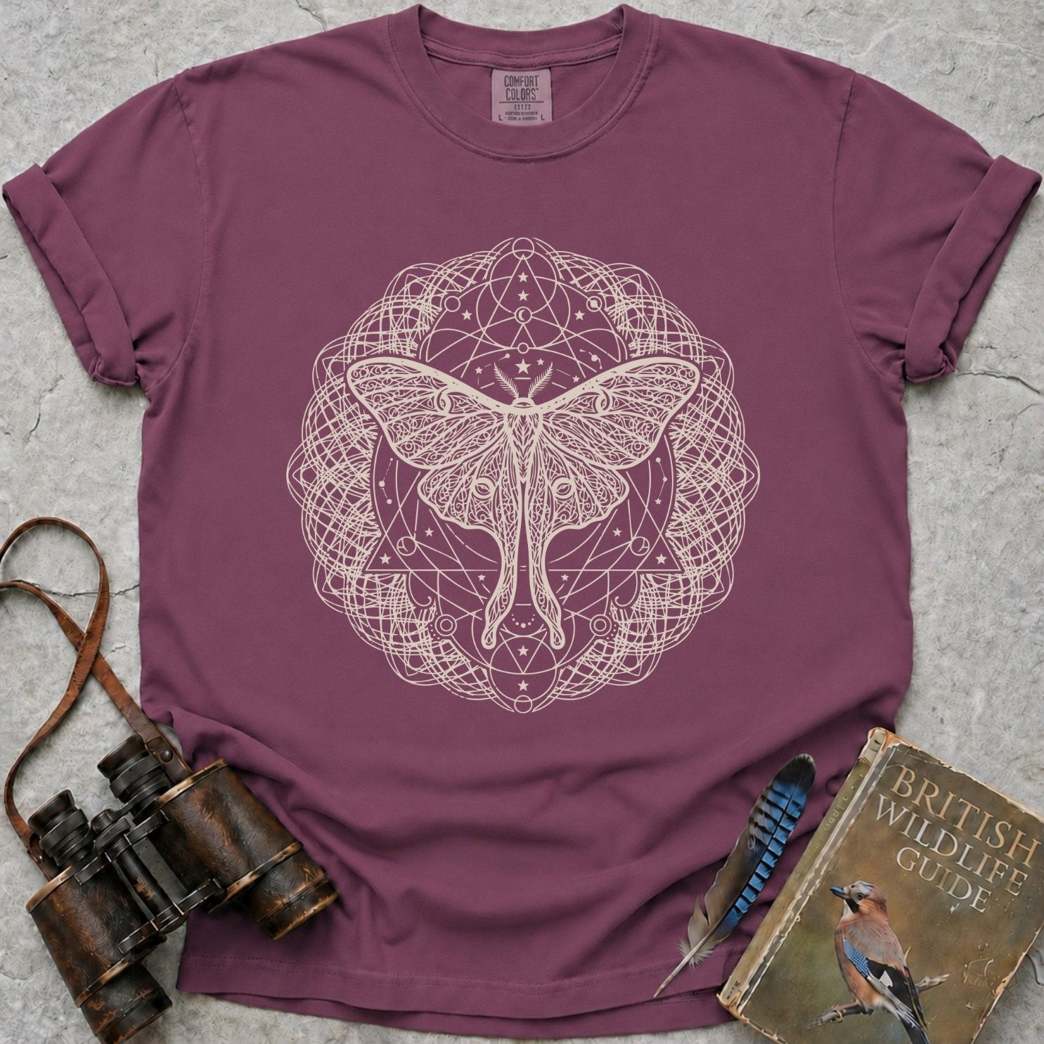 Moth Mandala T-Shirt