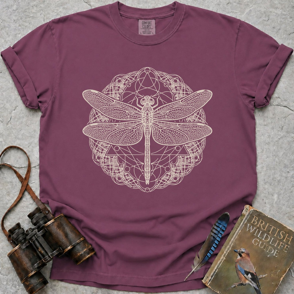 Geometric Dragonfly T-Shirt
