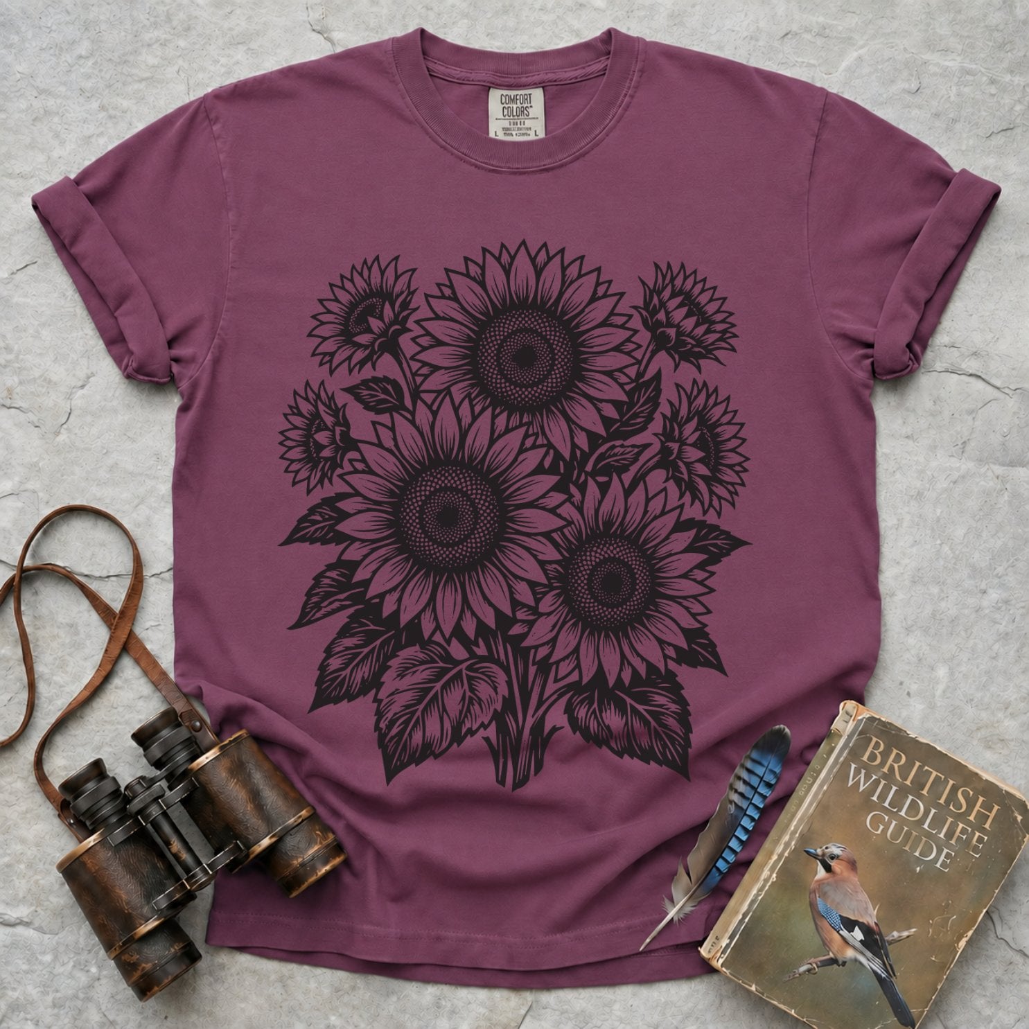 Ornate Sunflowers T-Shirt
