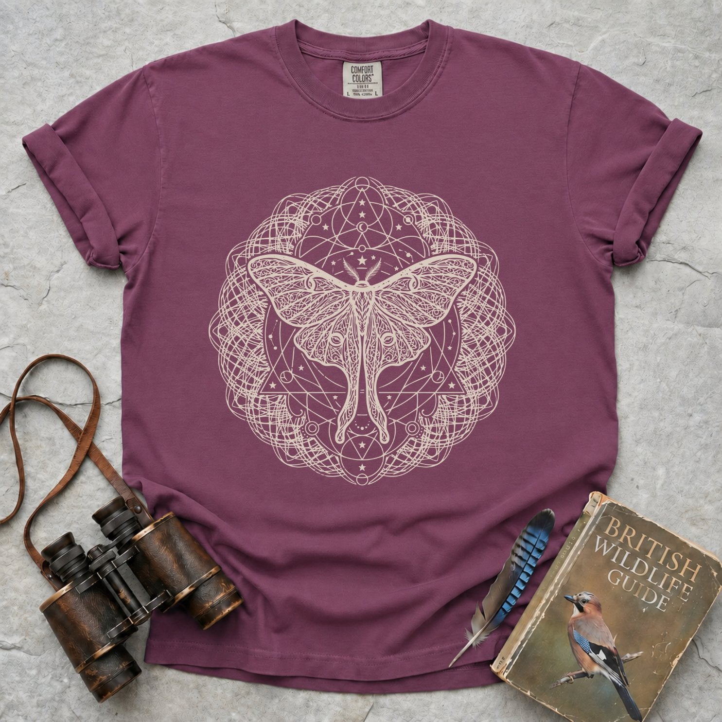 Moth Mandala T-Shirt