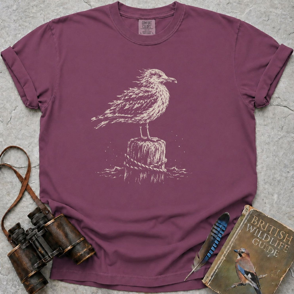 Windswept Seagull T-Shirt
