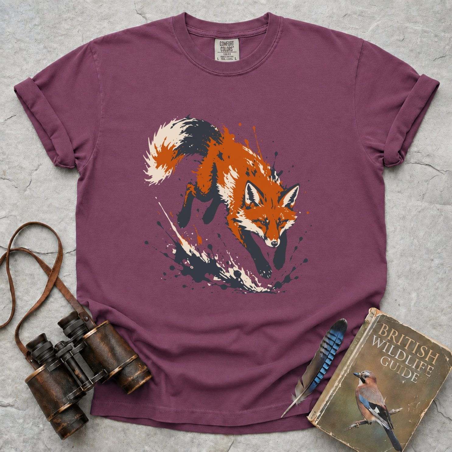Splashing Fox T-Shirt