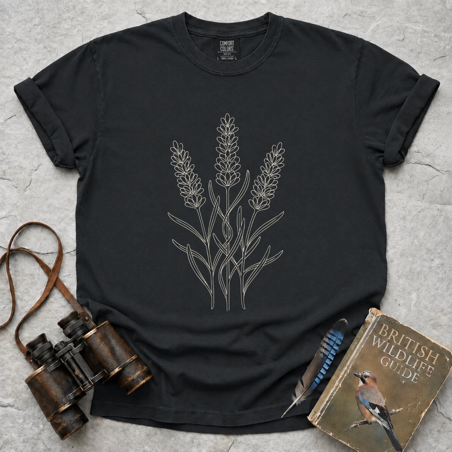 Minimalist Lavender T-Shirt