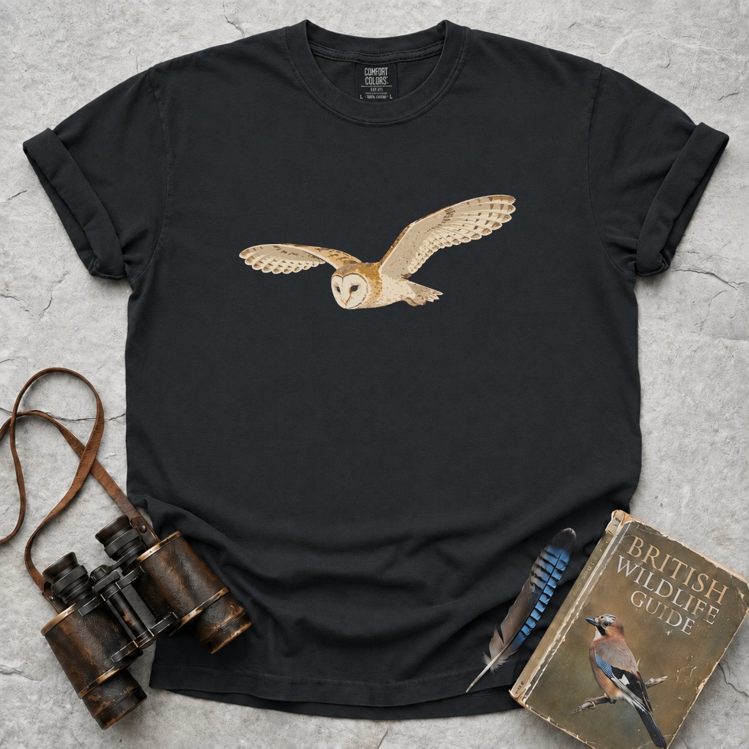 Soaring Barn Owl T-Shirt