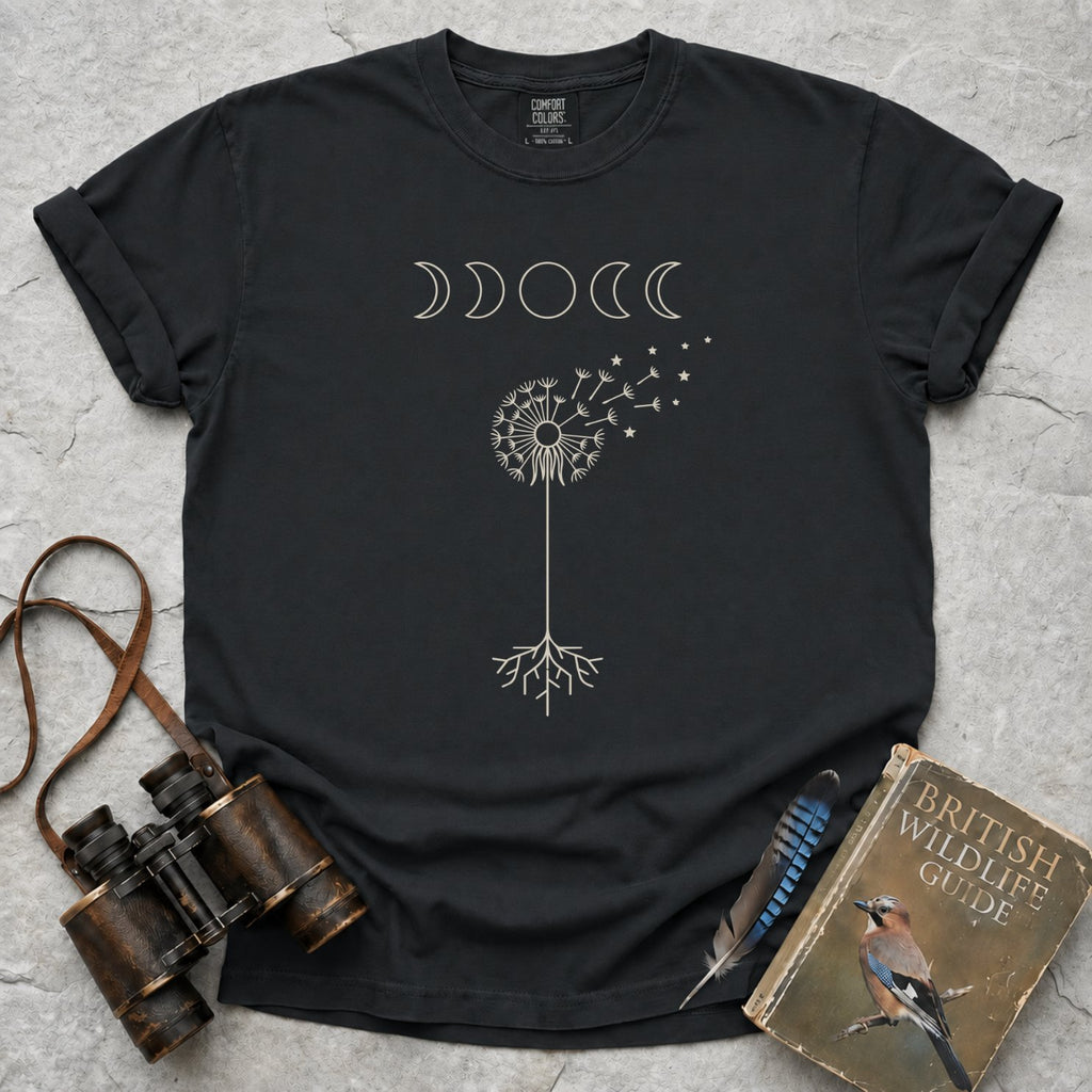 Dandelion Moon Phases T-Shirt