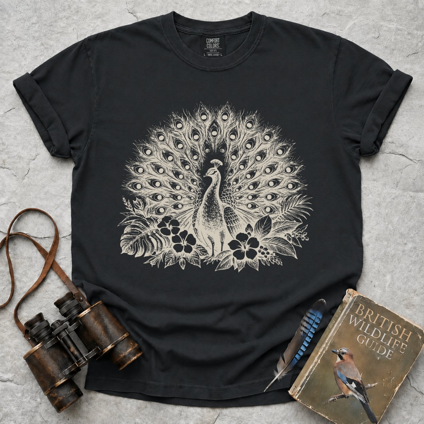 Peacock Bloom T-Shirt