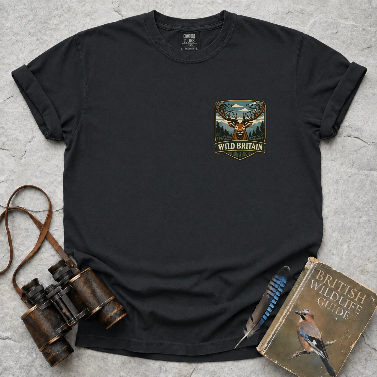 Wild Britain Badge T-Shirt