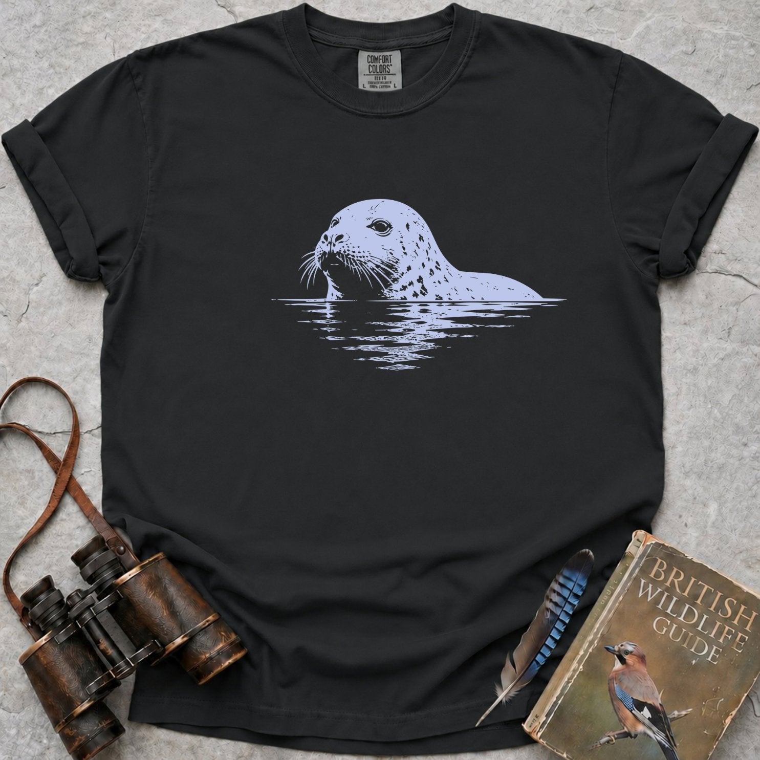 Salty Whiskered Seal T-Shirt