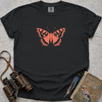 Coral Tortoiseshell Butterfly T-Shirt