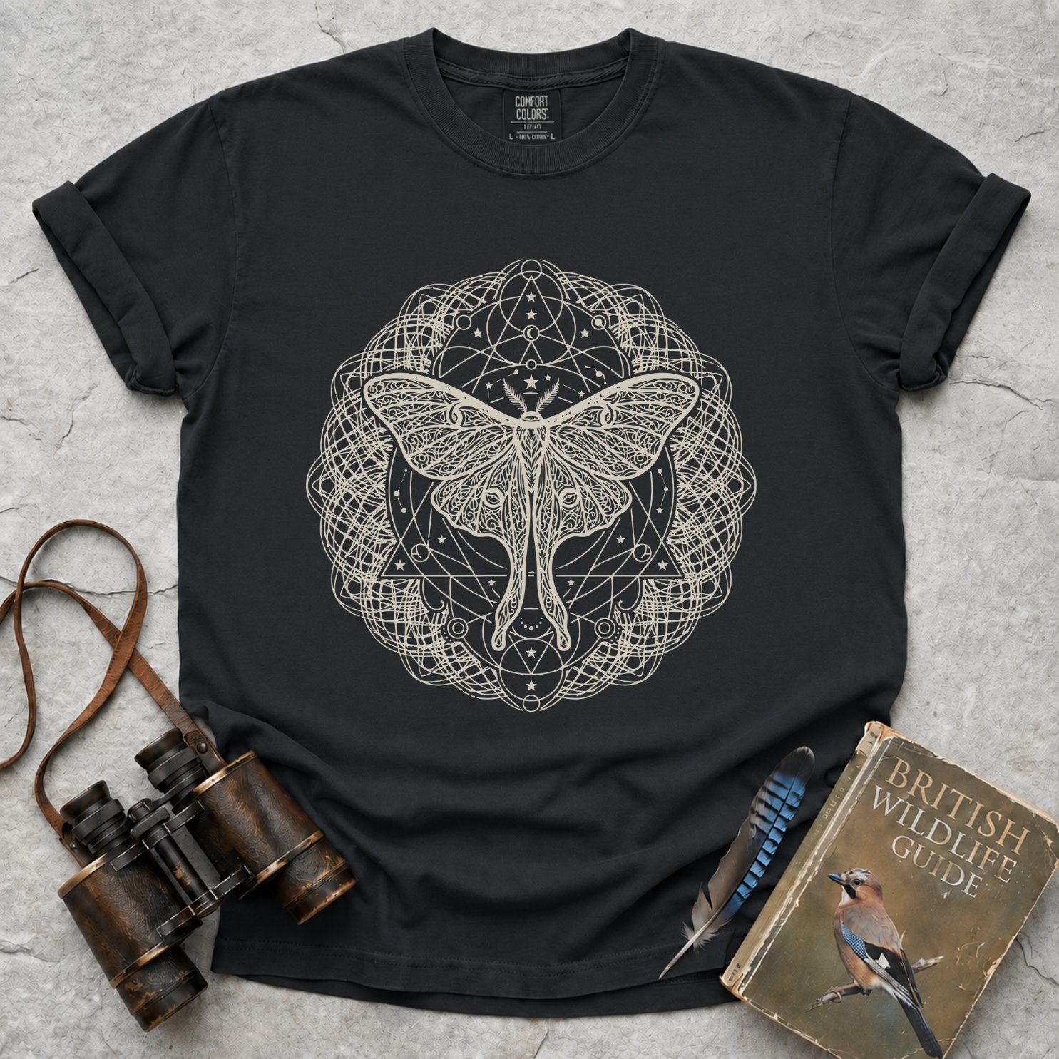 Moth Mandala T-Shirt