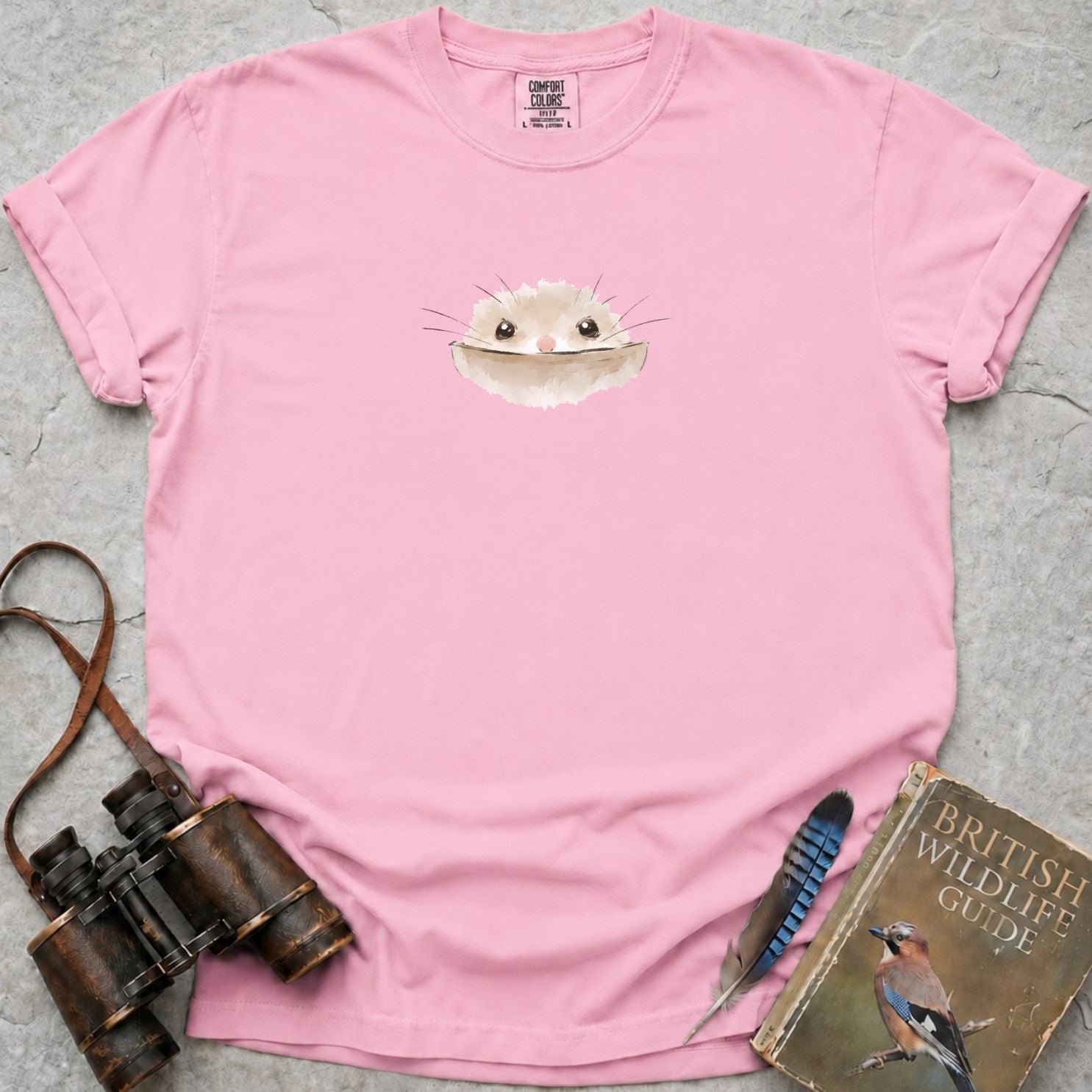 Hazelnut Peeping Dormouse T-Shirt