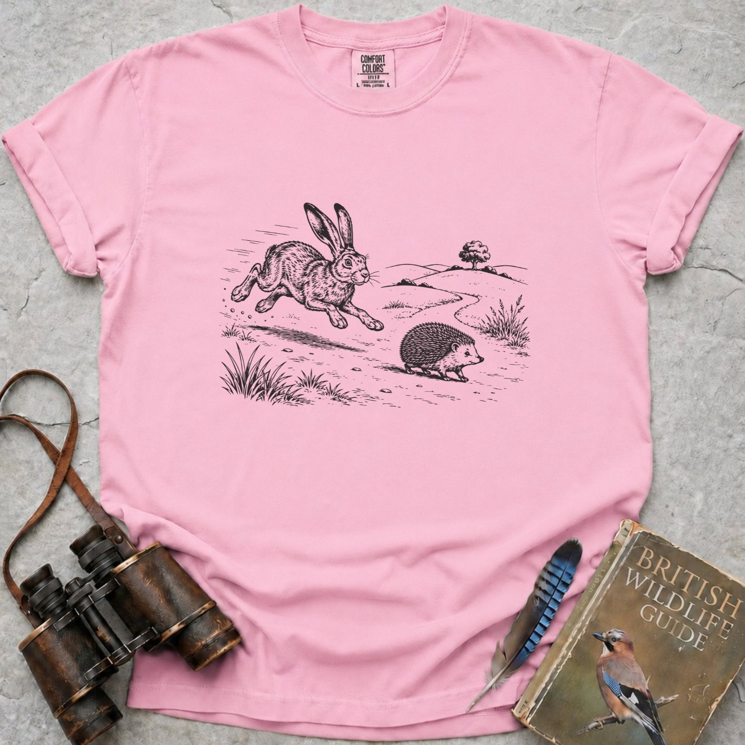The Hedgehog And The Hare T-Shirt