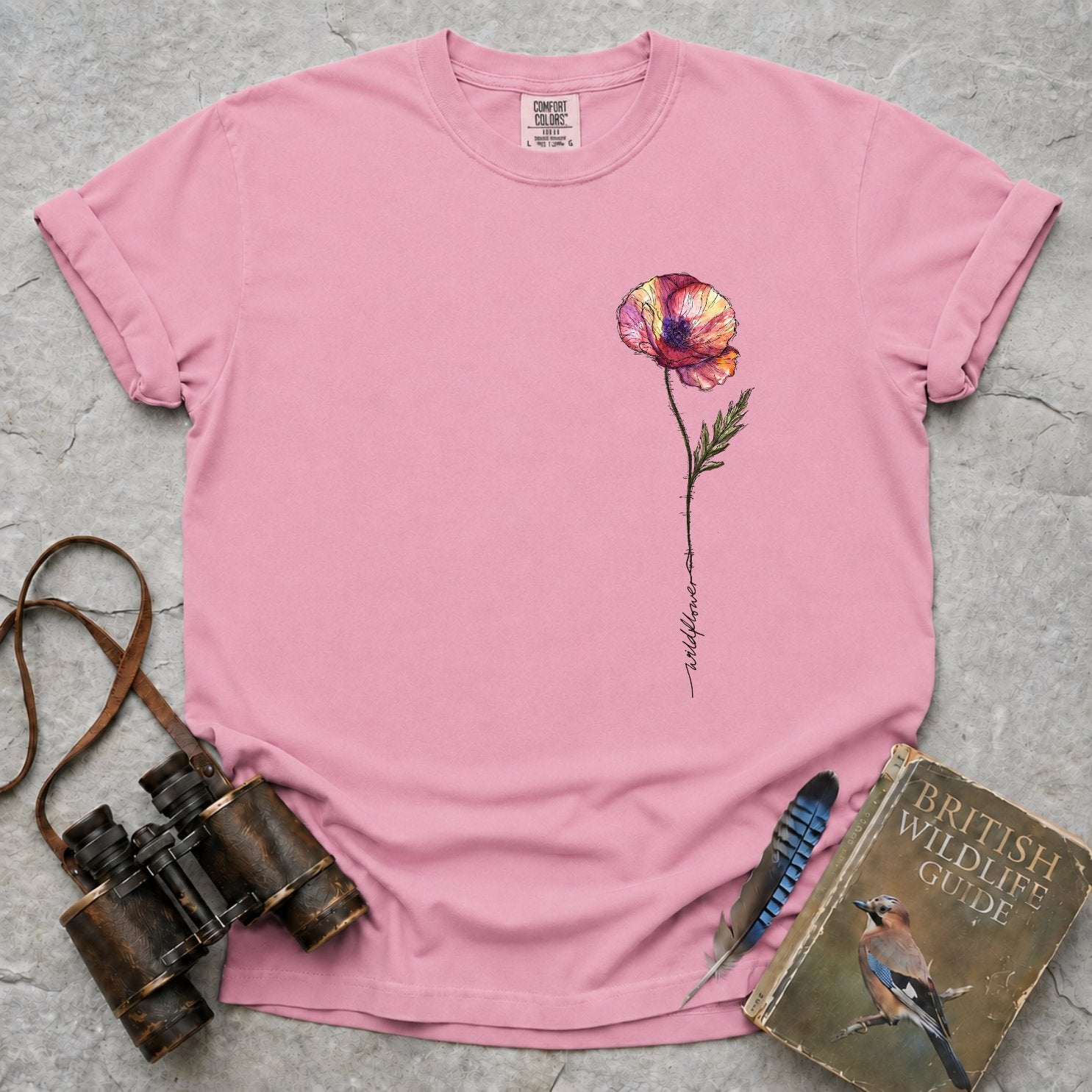 Wildflower Poppy T-Shirt