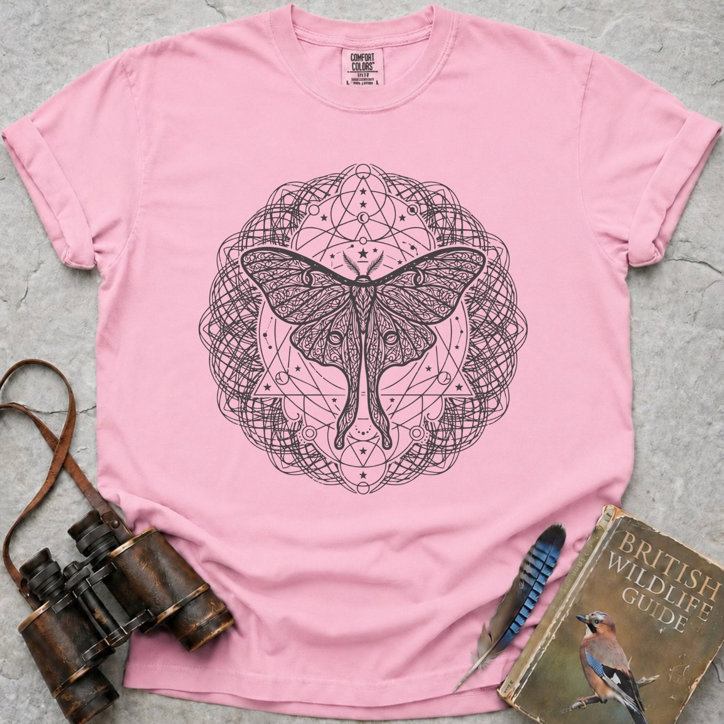 Moth Mandala T-Shirt