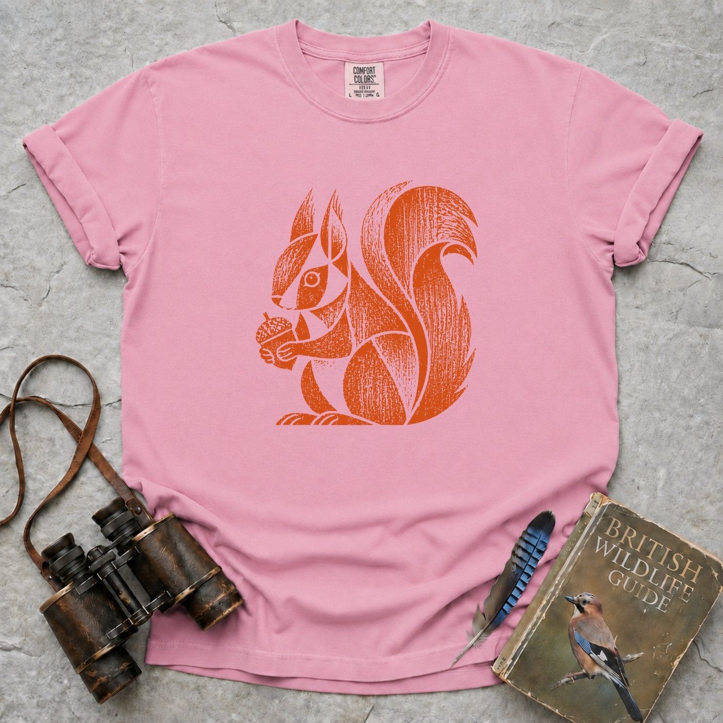 Rustic Acorn Squirrel T-Shirt