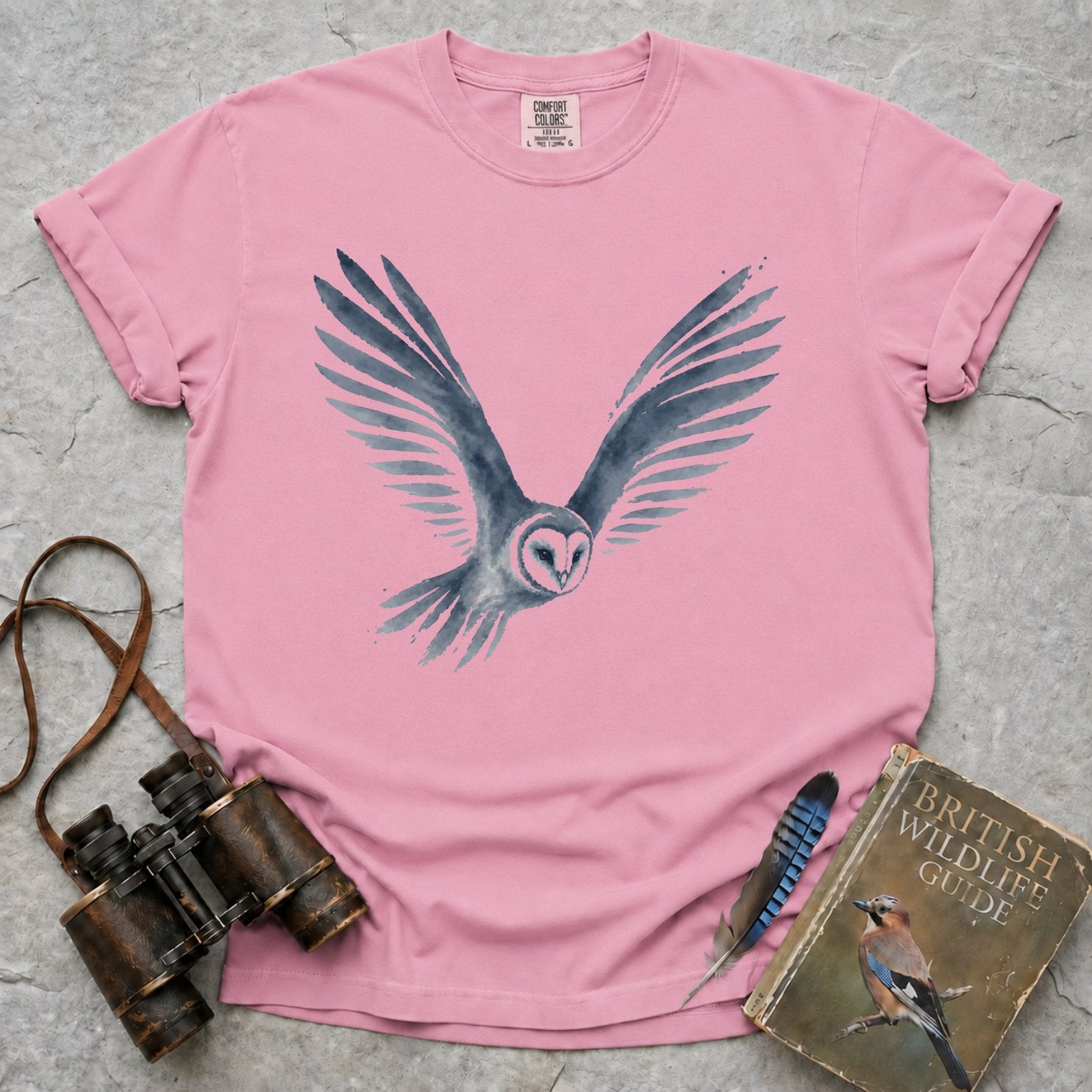 Watercolour Owl T-Shirt