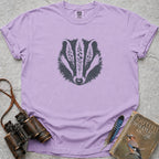 Bluebell Badger T-Shirt — orchid