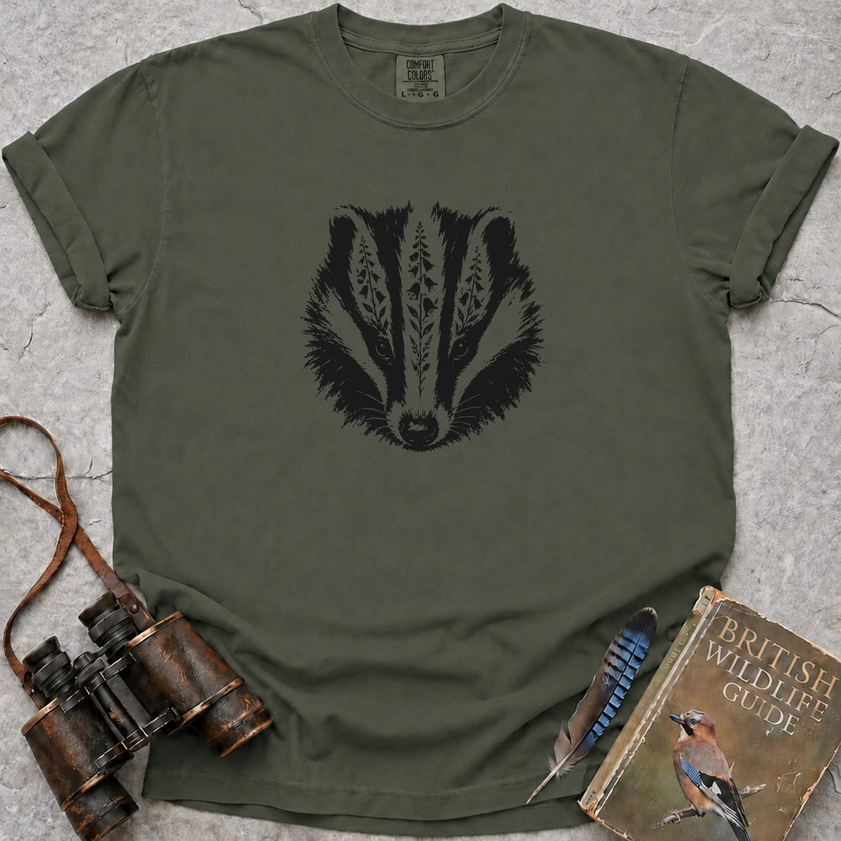 bluebell-badger — moss