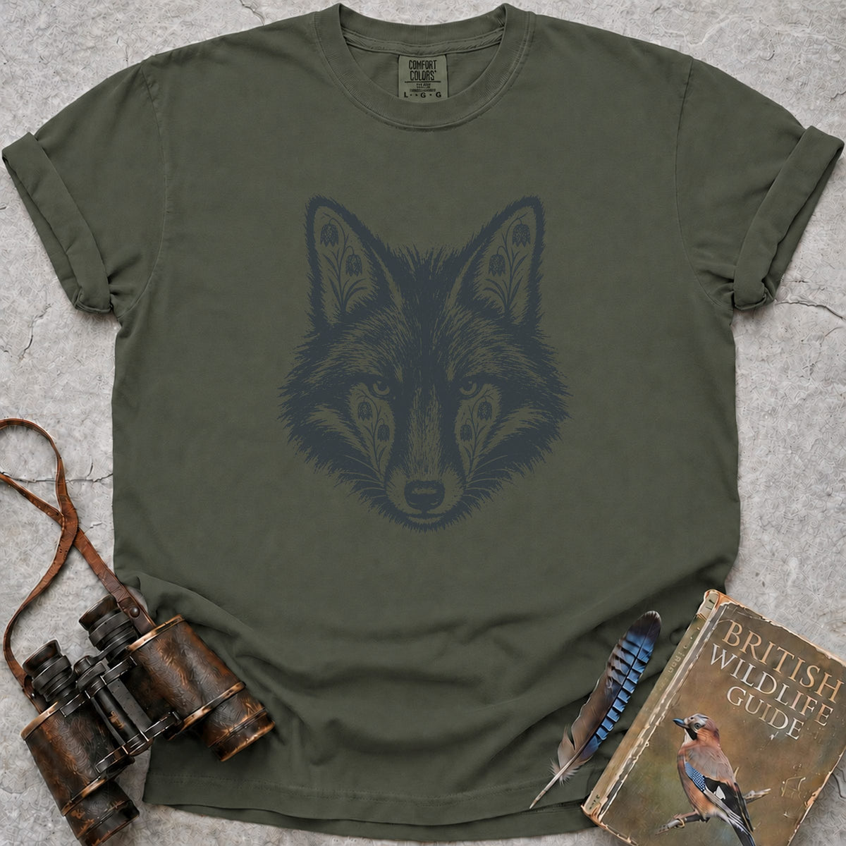 bluebell-fox — moss