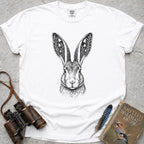 Bluebell Hare T-shirt — white