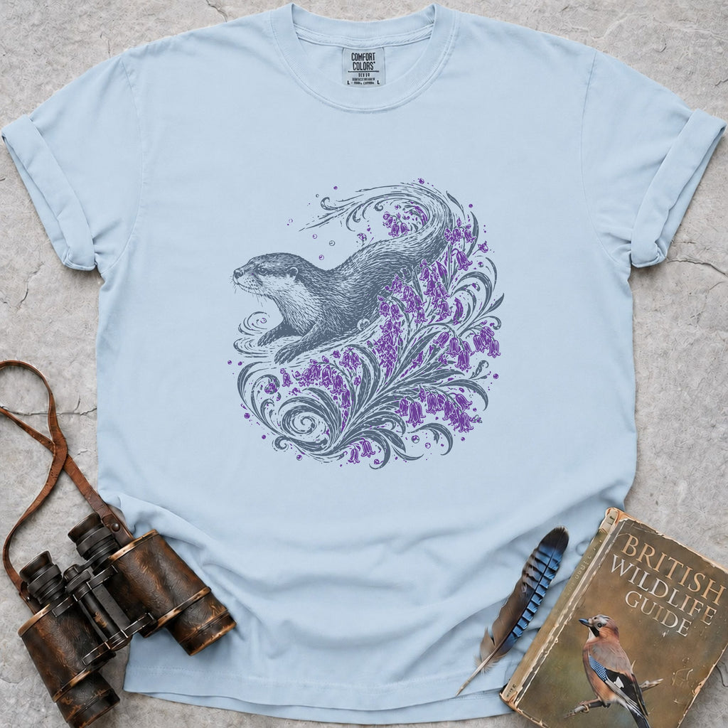 bluebell-surfing-otter — chambray